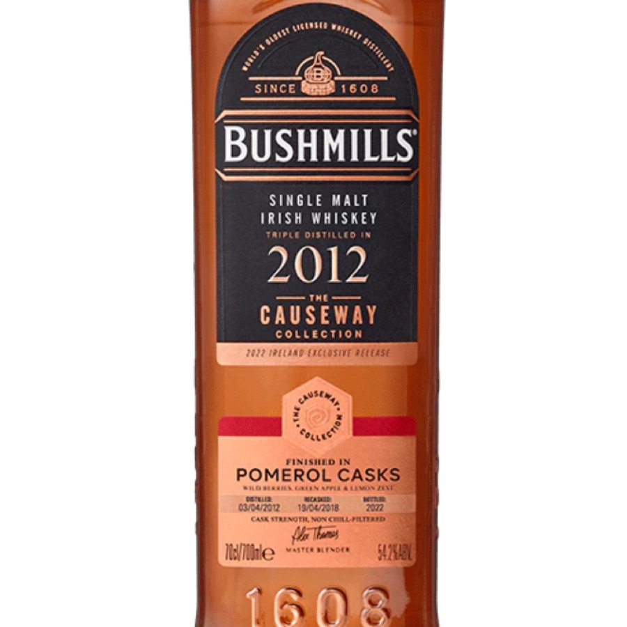 Bushmills The Causeway Collection 2012 Pomerol Casks