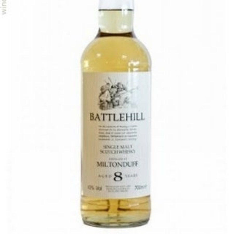 battlehill single malt 8 year miltonduff