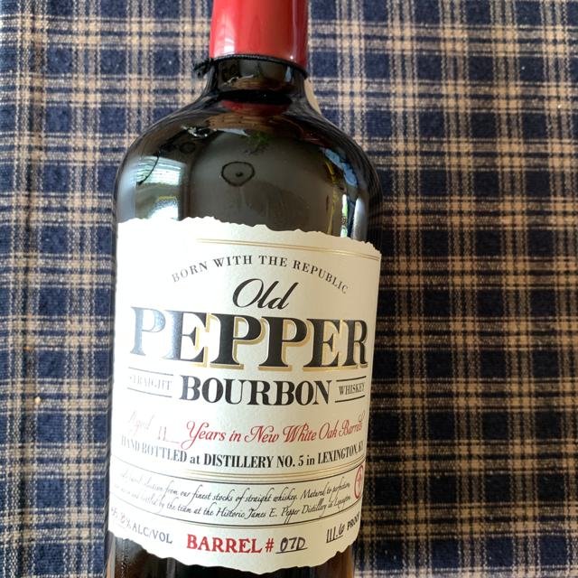 Old Pepper 11 Year Single Barrel Bourbon (Binny's pick)