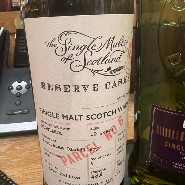 Glencadam 10 Year Old Reserve Cask Parcel 6