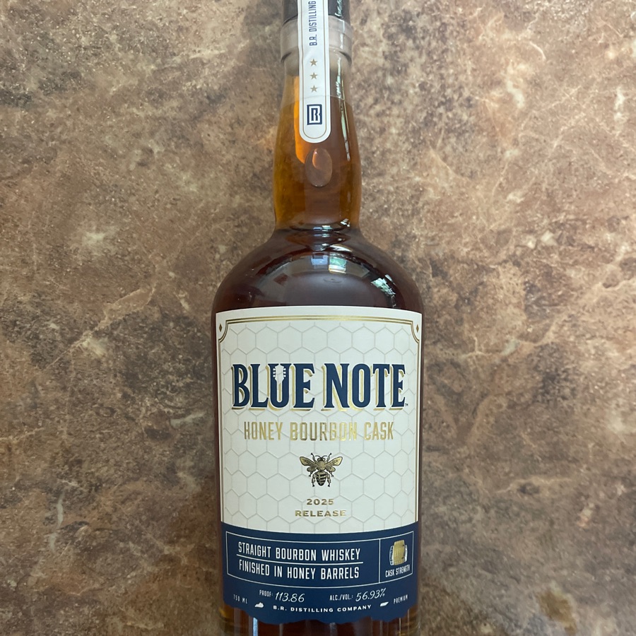 Blue Note Honey Bourbon Cask Straight Bourbon Whiskey