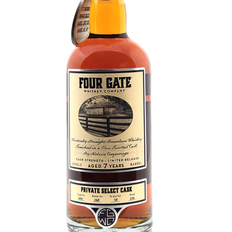 Four Gate Praivate Select Its bourbon night