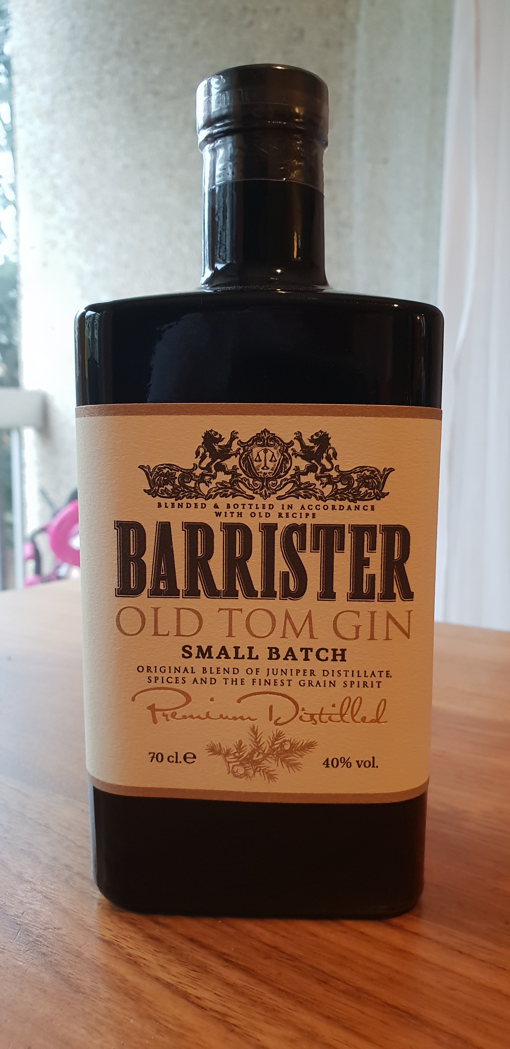 Barrister Old Tom Gin