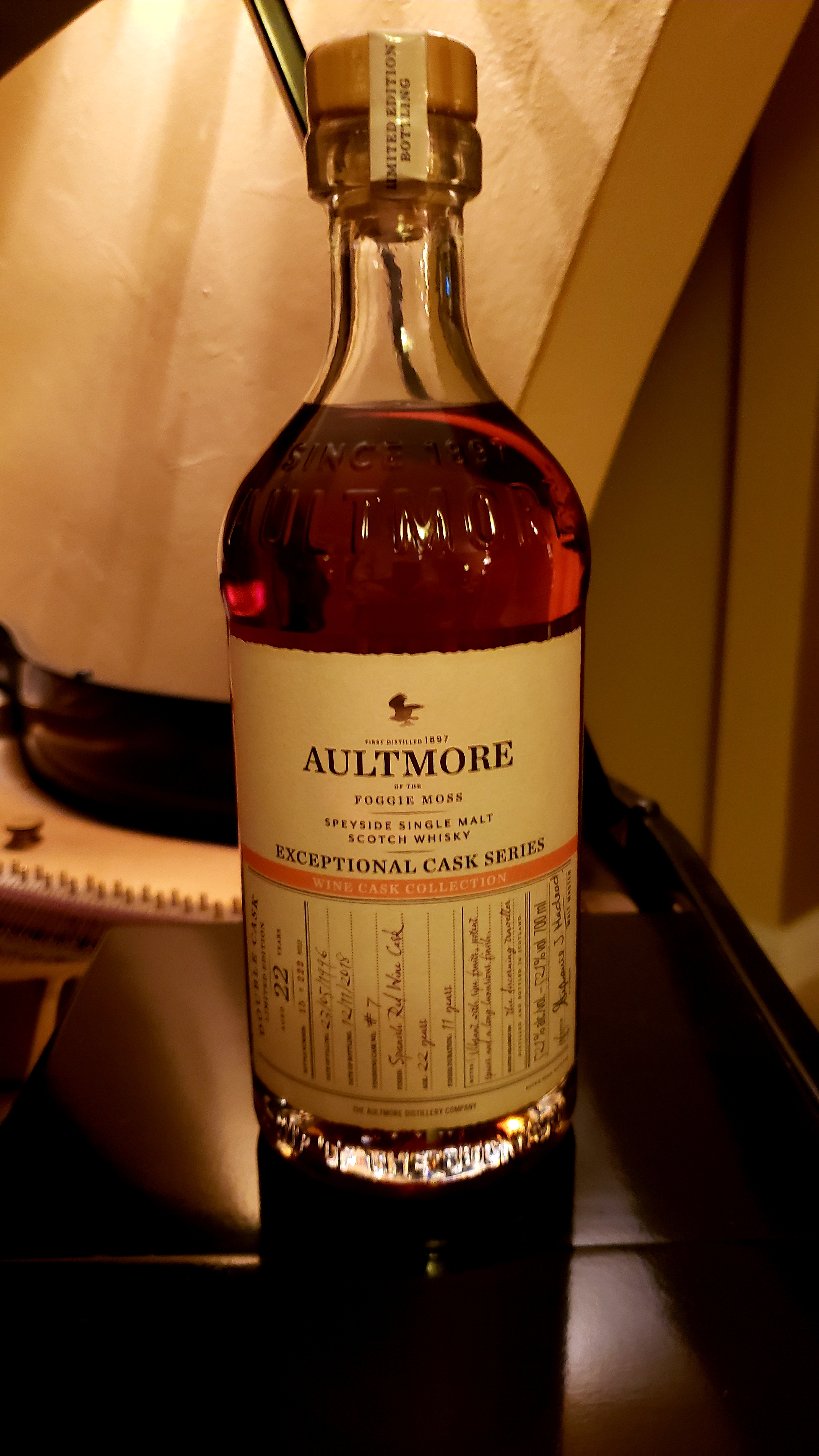 Aultmore Exceptional Cask Series