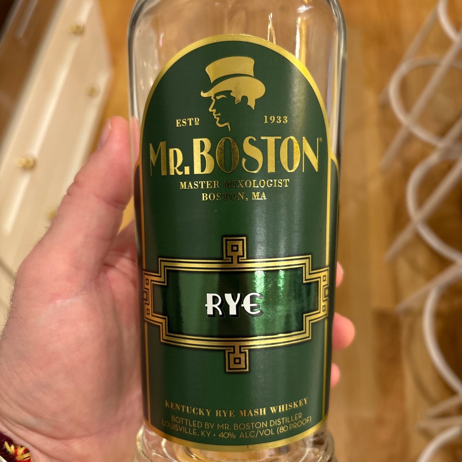 Mr. Boston Rye