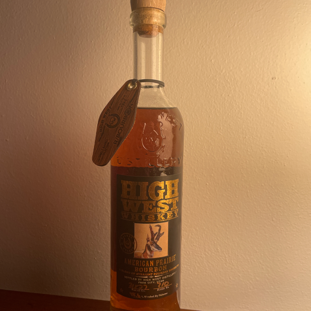 High West American Prairie Bourbon Oloroso Finish