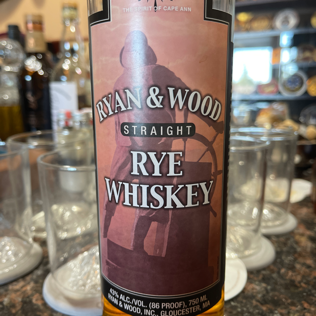 Ryan & Wood Straight Rye Whiskey