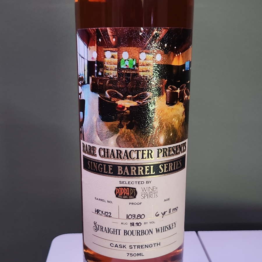 Rare Character Presents Single Barrel Series - Poppa Ps