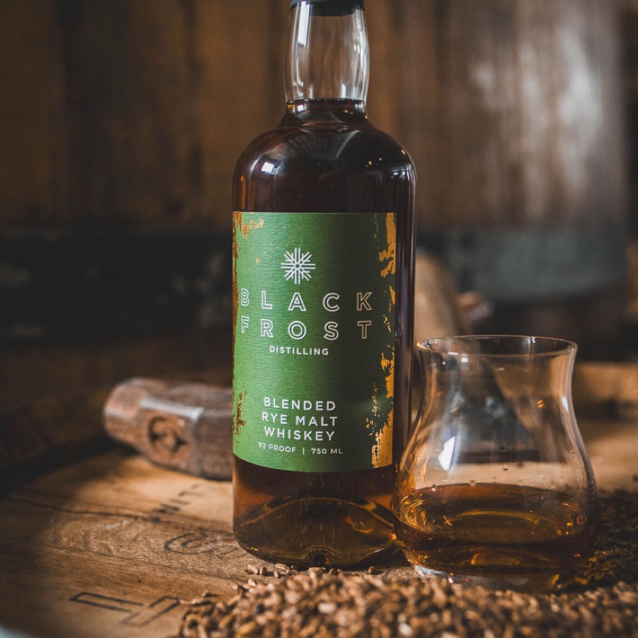 Black Frost Blended Malted Rye Whiskey