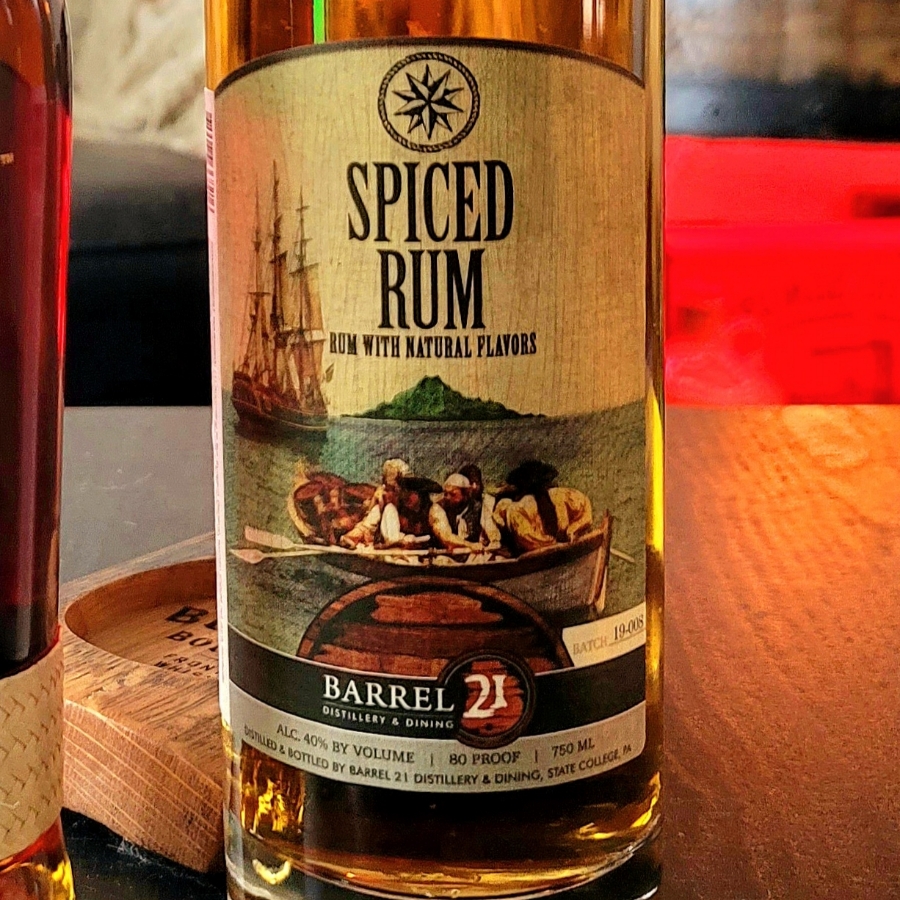 Barrel 21 Distillery Spiced Rum