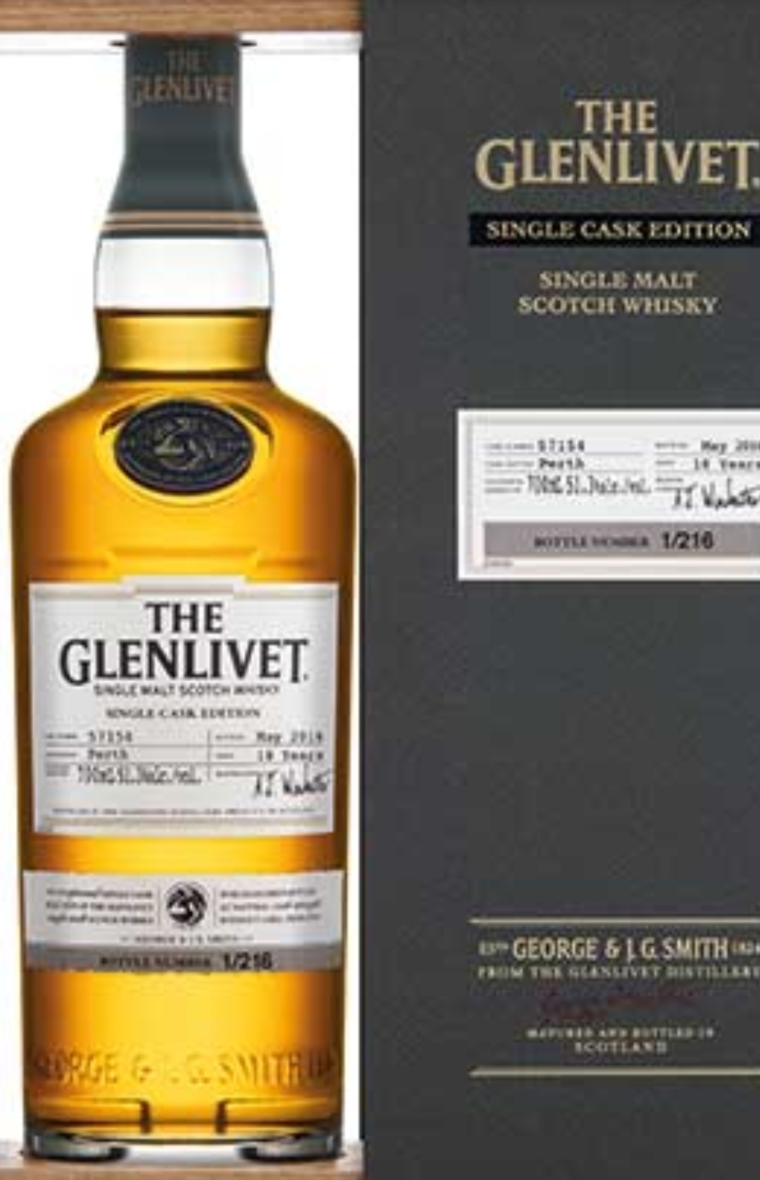 Glenlivet 18 yr 'Perth' Single Cask