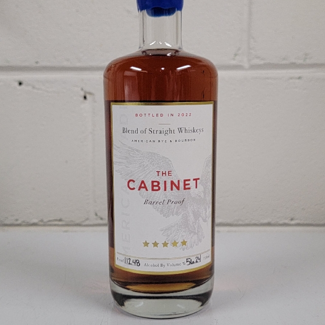 The Cabinet Barrel Proof American Whiskey (2022 Release)