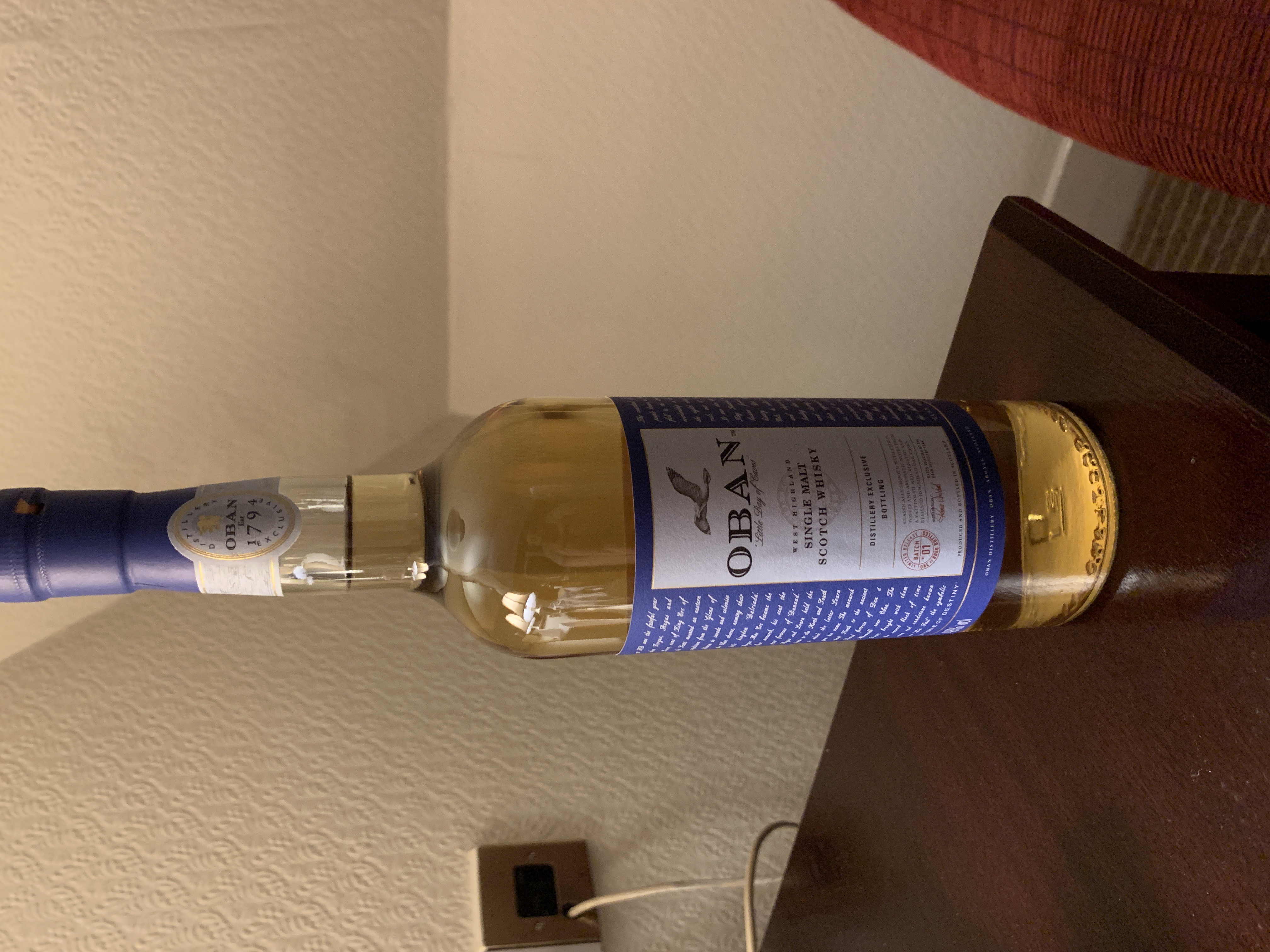 Oban Distillery Exclusive Bottling Batch 01