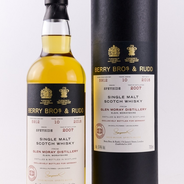 Glen Moray 2007/2018 10 Year (Berry Bros. & Rudd)