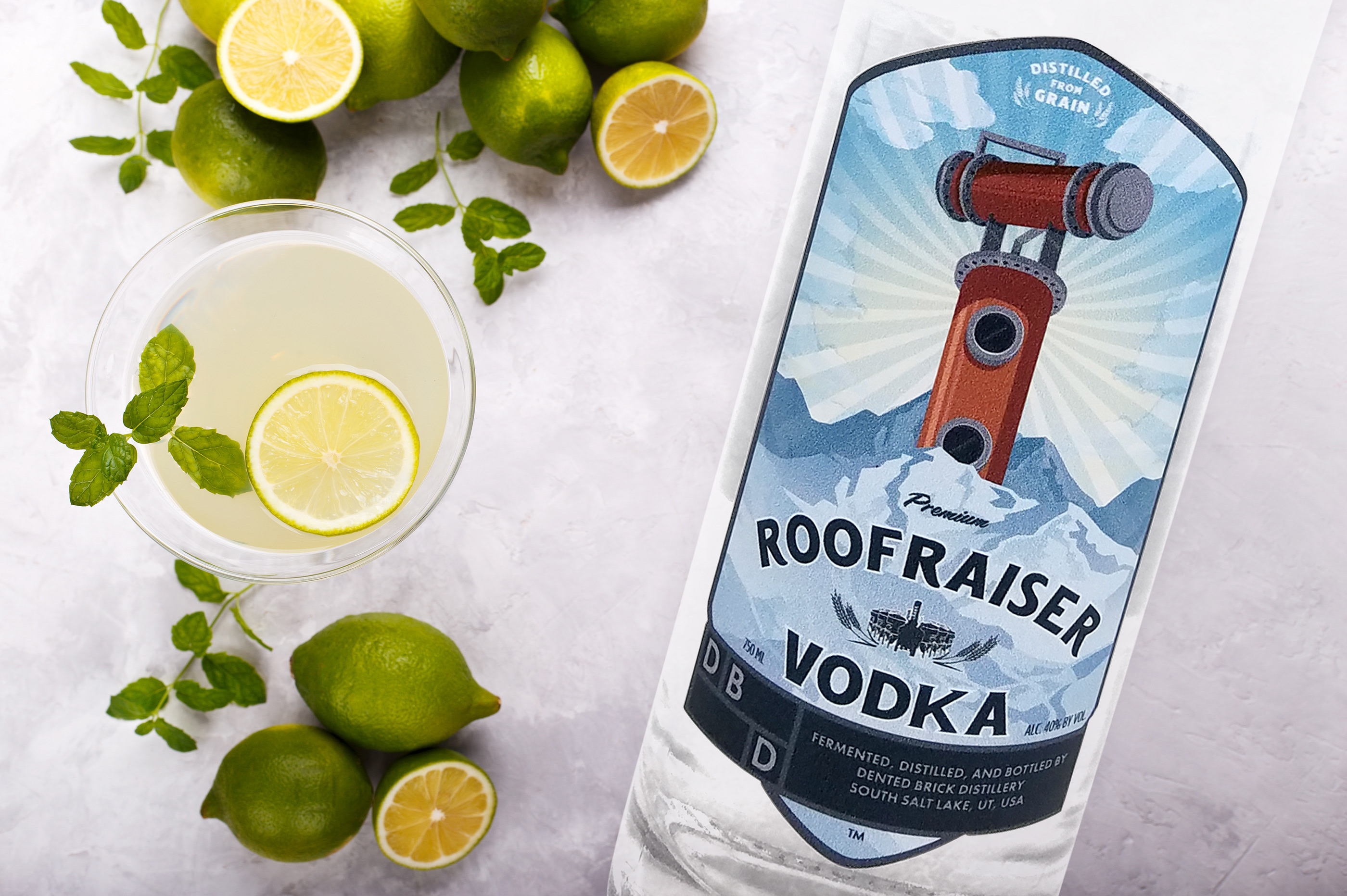 Dented Brick Roofraiser Vodka