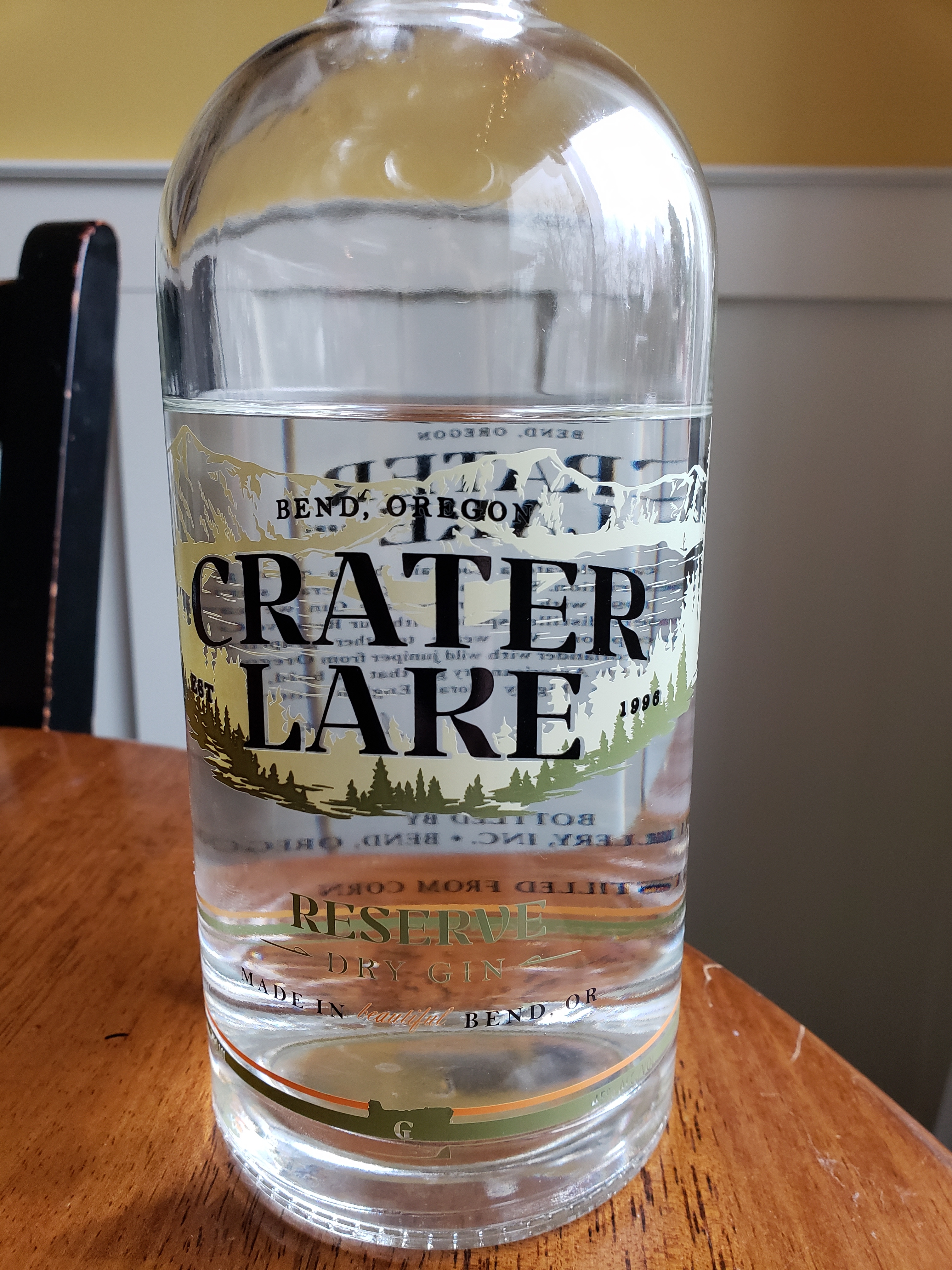 Crater Lake Reserve Dry Gin