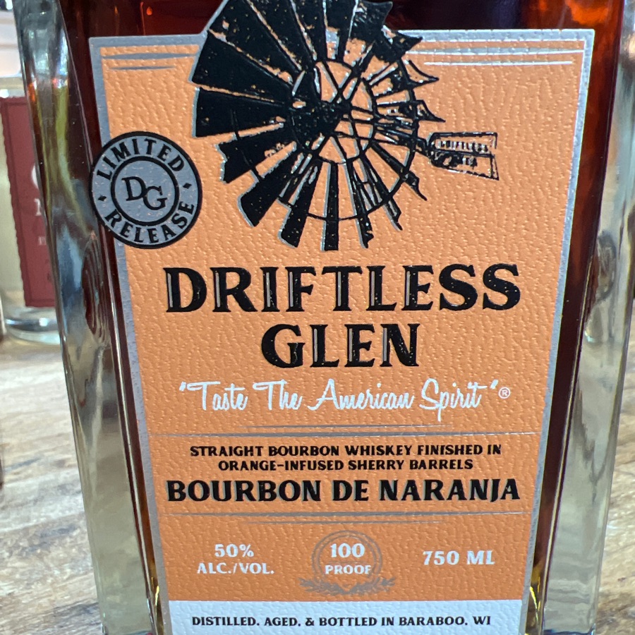 Driftless Glen Bourbon De Naranja