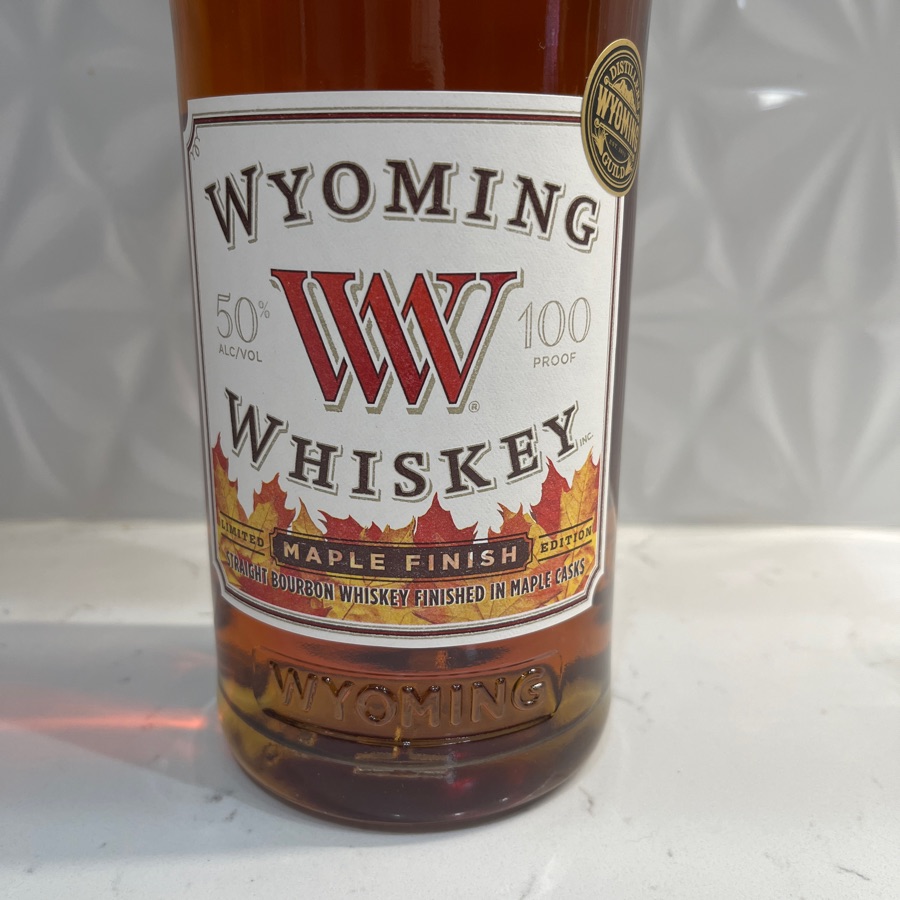 Wyoming Whiskey, Maple Finished