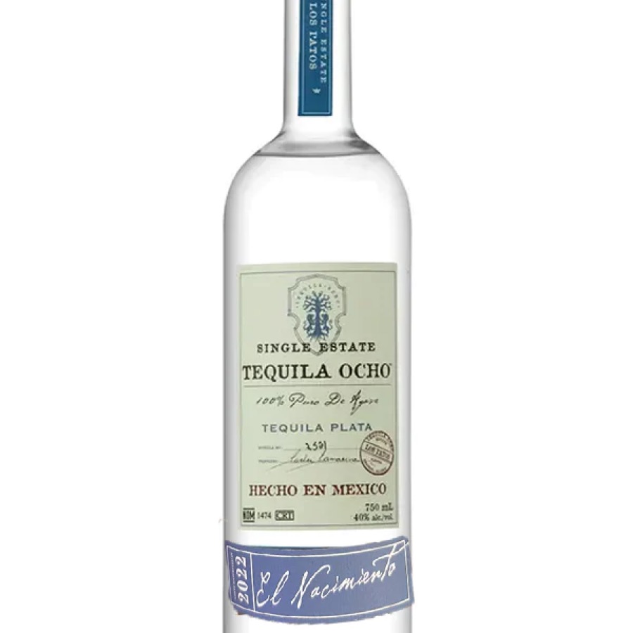 Tequila Ocho Plata El Nacimenento 2022