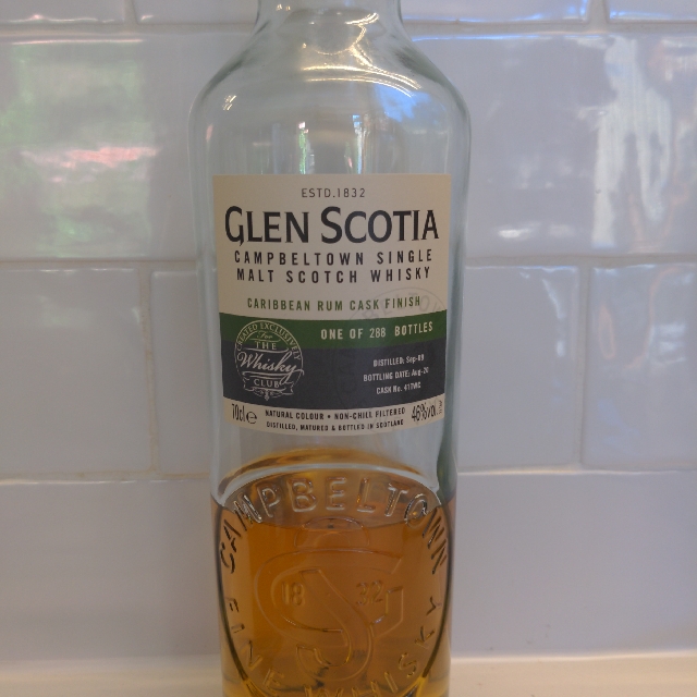 Glen Scotia Caribbean Rum Cask Finish (The Whisky Club)
