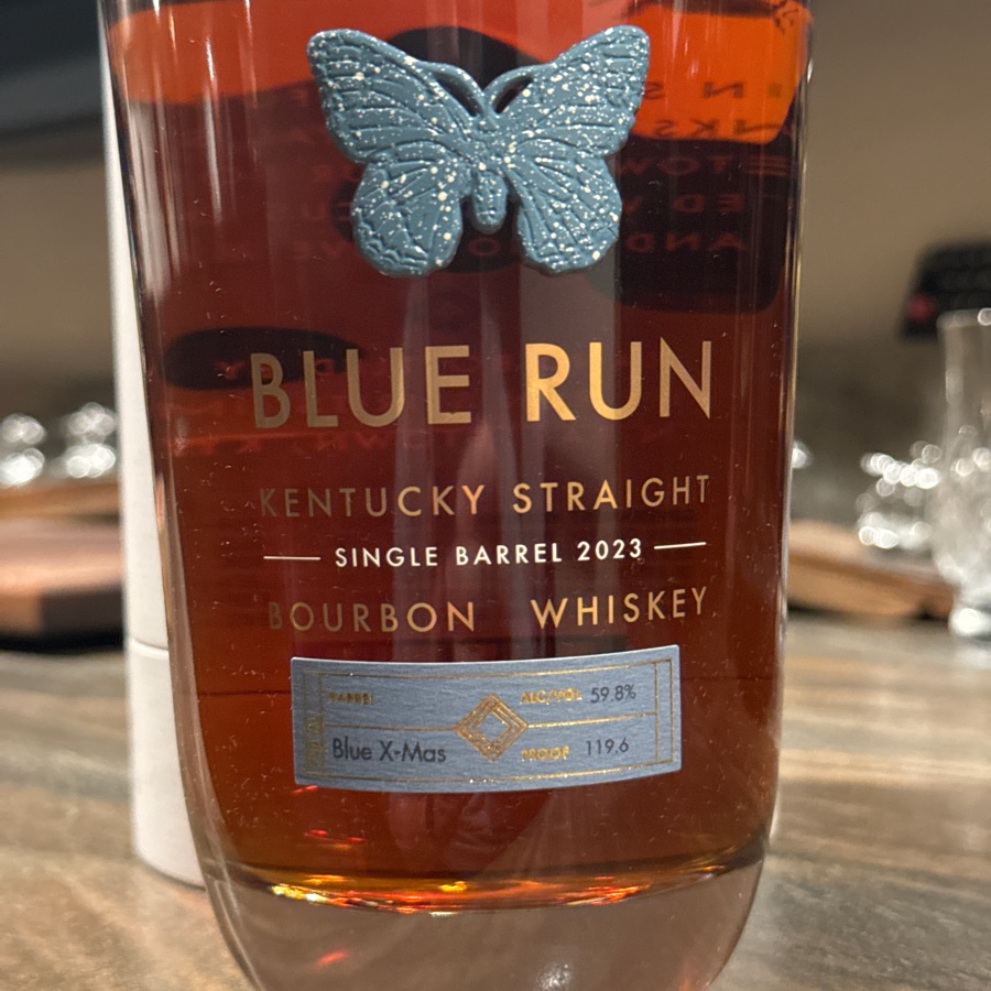 Blue Run Blue X-Mas Single Barrel