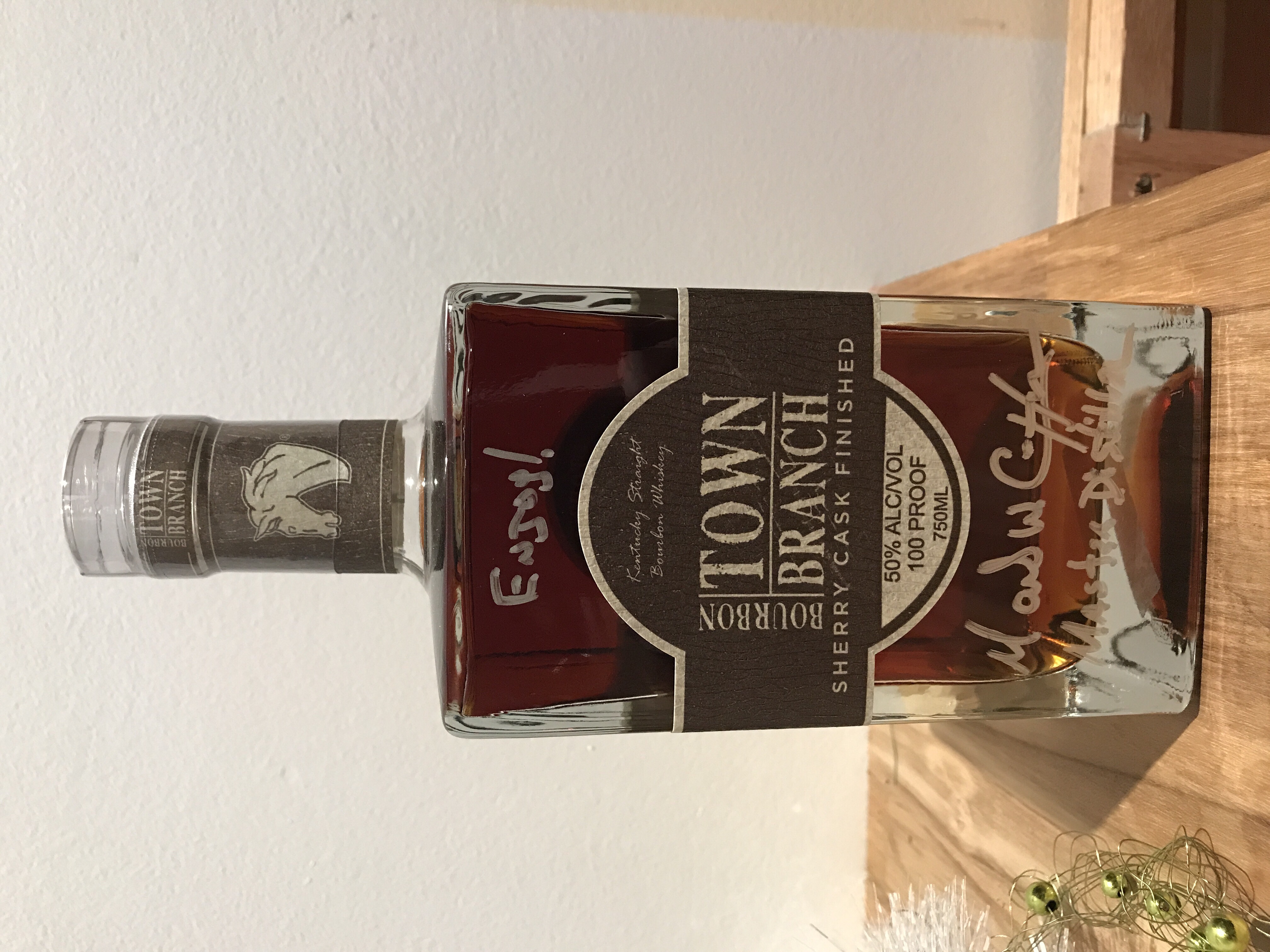 Town Branch Sherry Cask Finished Bourbon (50% ABV)