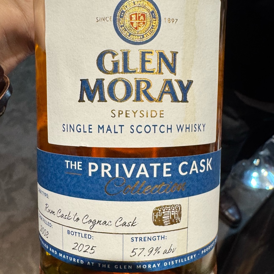 Glen Moray 2008/2025 The Private Cask Collection