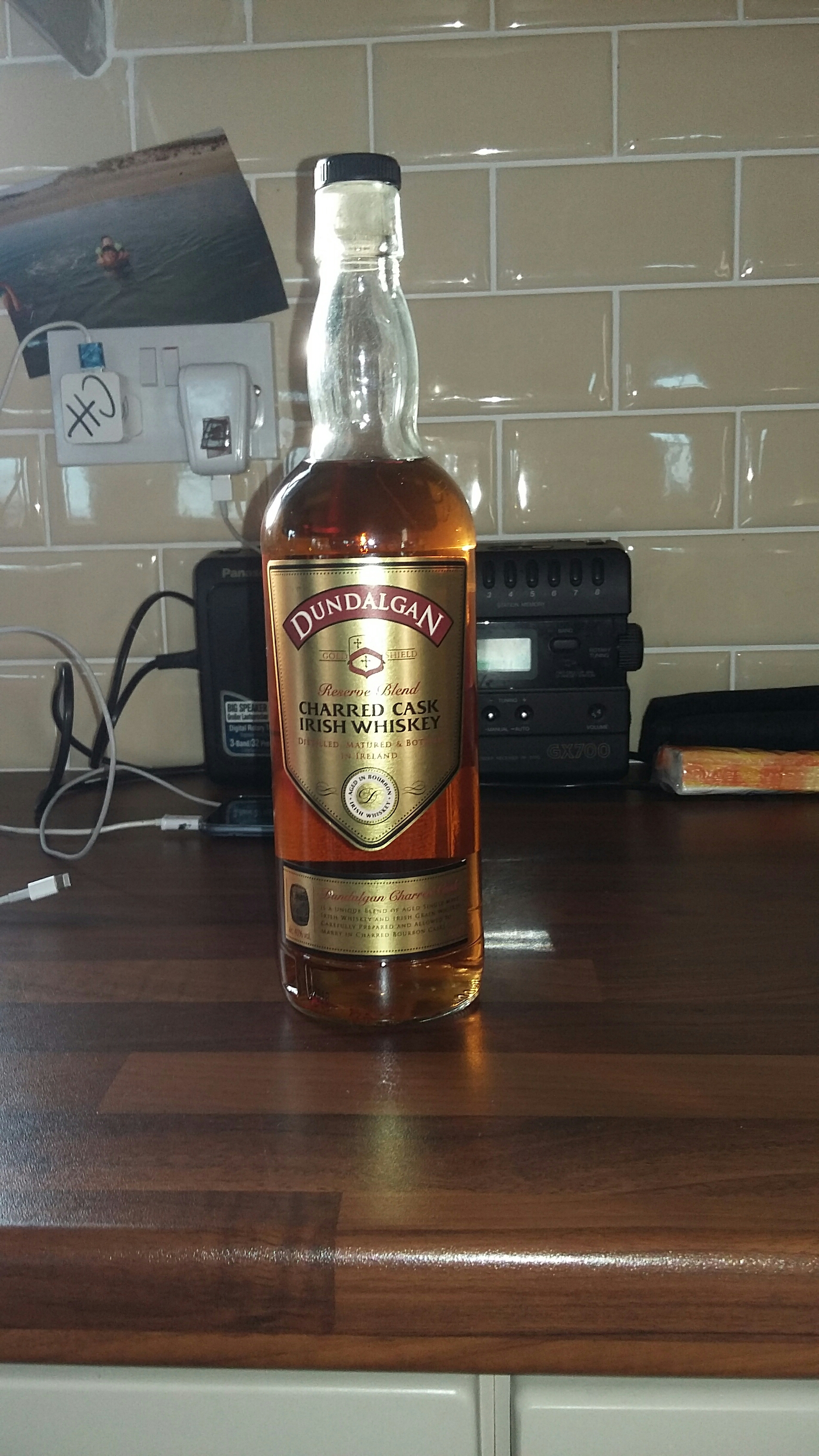 Dundalgan charred barrel irish whiskey