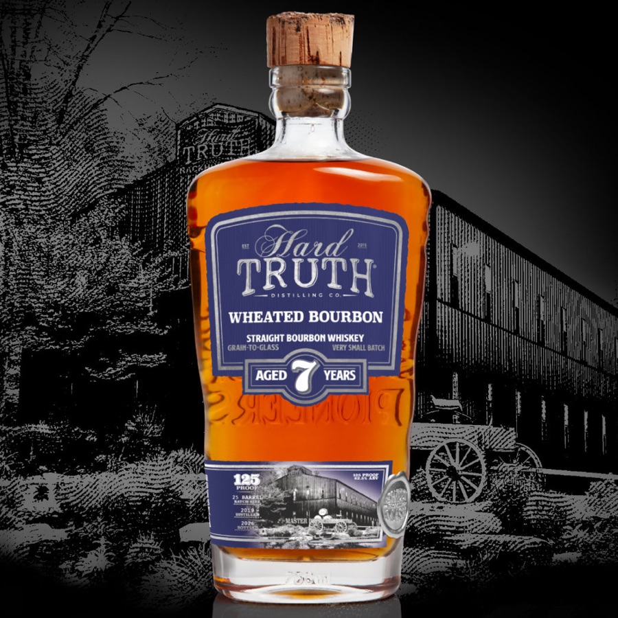 Hard Truth Wheated Straight Bourbon Whiskey - Aged 7 Years