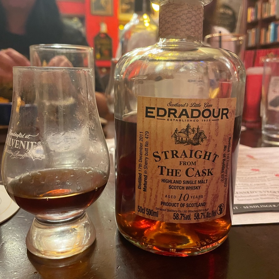 Edradour Straight from the Cask Sherry Butt 479