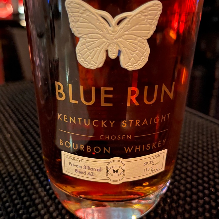 Blue Run Kentucky Straight Bourbon Whiskey - Chosen (Private 3-Barrel Blend AZ)