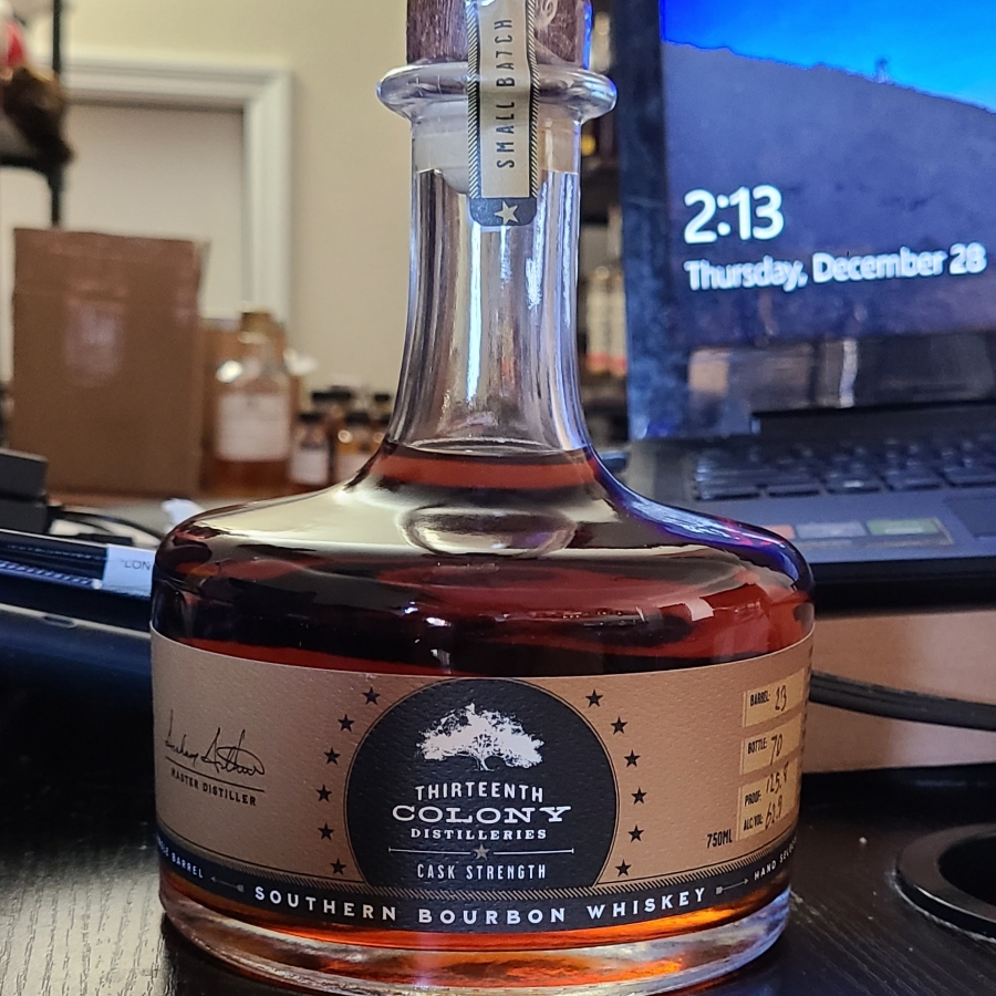 13th Colony Cask Strength Bourbon (Brewzle - 2023)
