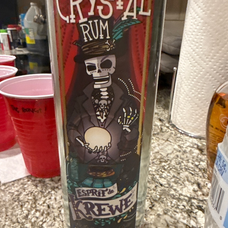 Espirit de Krewe Crystal Rum