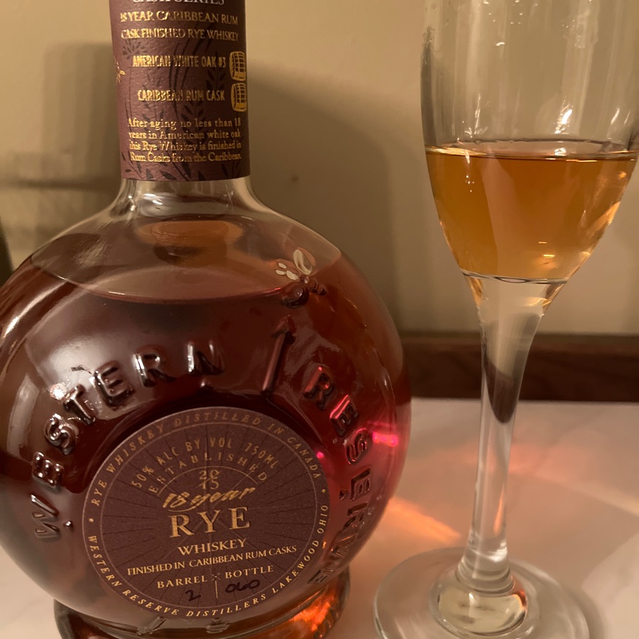 Western Reserve 18 Year Rye