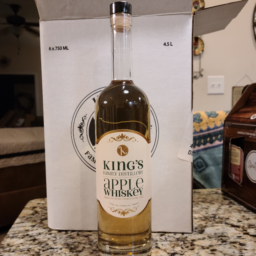 King's Family Distillery Apple Whiskey