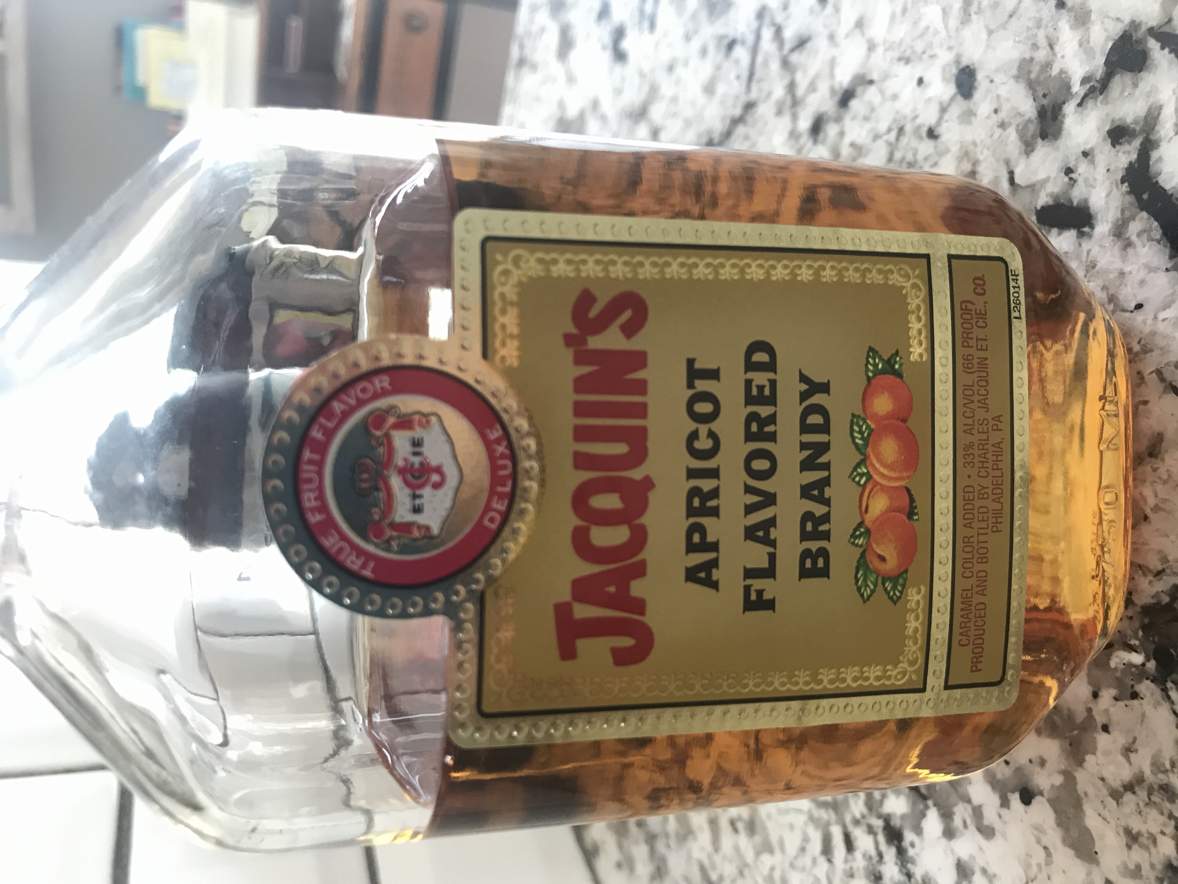 Jacquin's Apricot Flavored Brandy