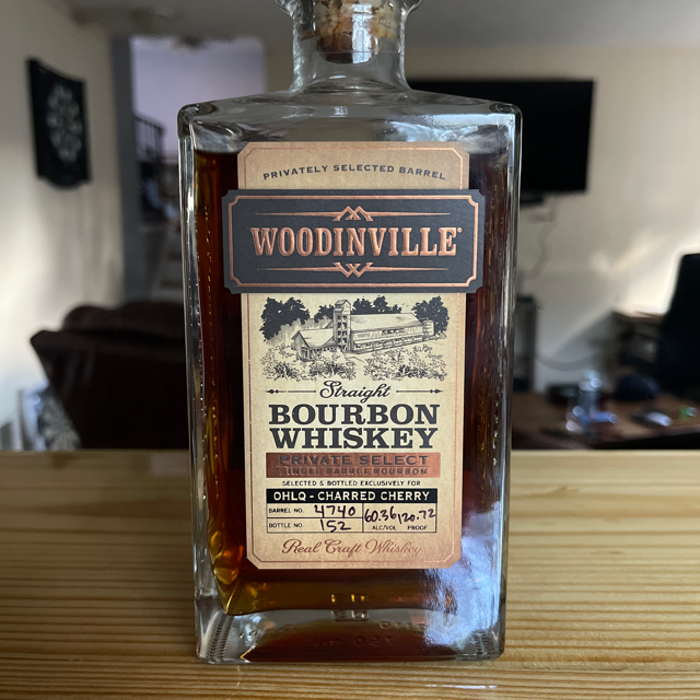 Woodinvillebourbon whiskey Ohio Liquor-Charred Cherry