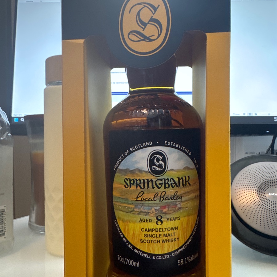 Springbank Local Barley 8 year (2025)
