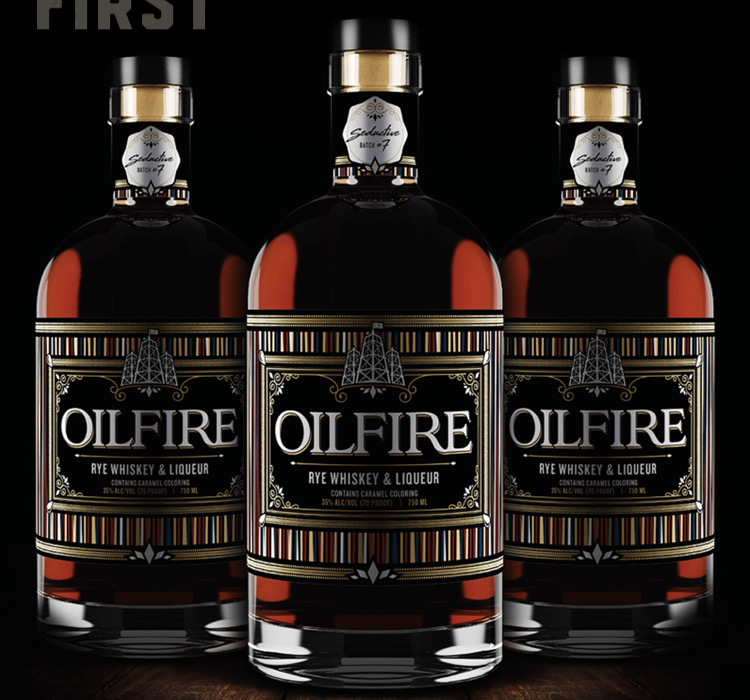 Oilfire Rye Whiskey & Liqueur