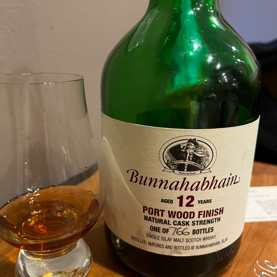 Bunnahabhain Aged 12 Years Port Wood Finish