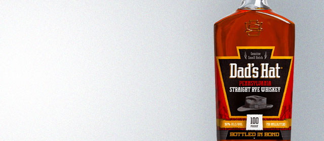 Dad's Hat Pennsylvania Straight Rye Bottled in Bond