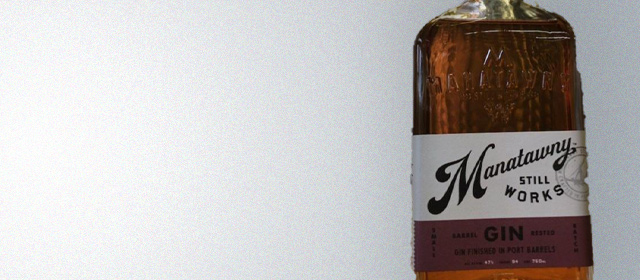 Manatawny Still Works Gin Finished in Port Barrels