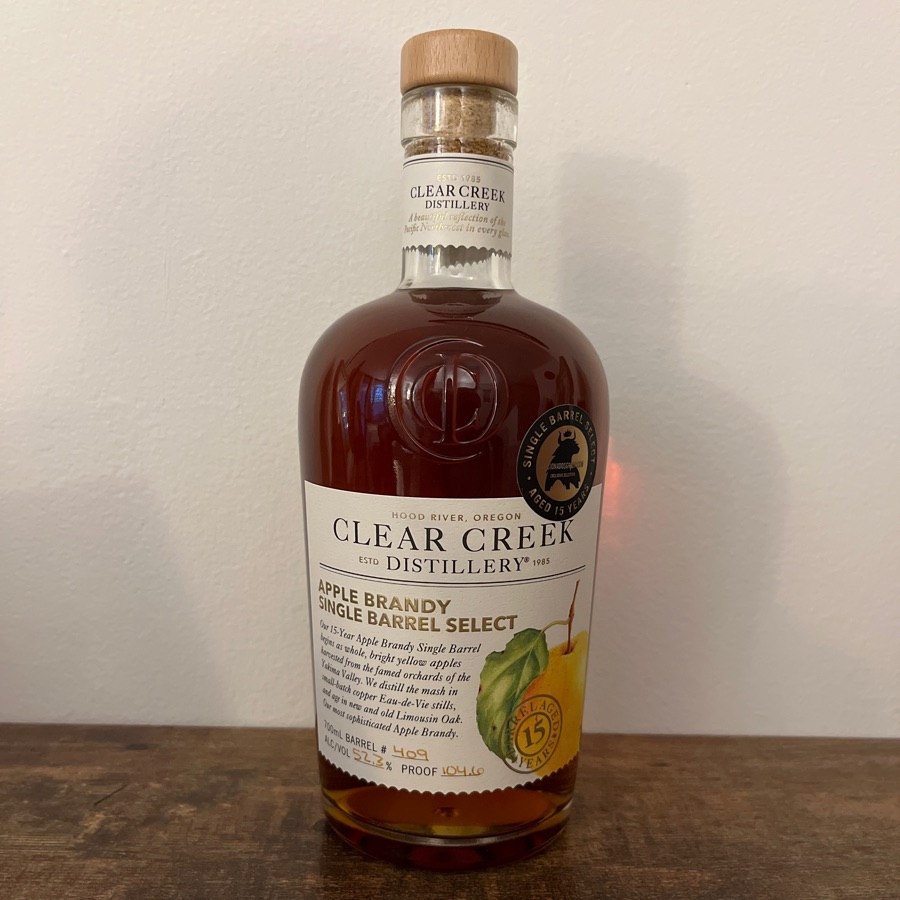 Cleark Creek Apple Brandy Single Barrel Select