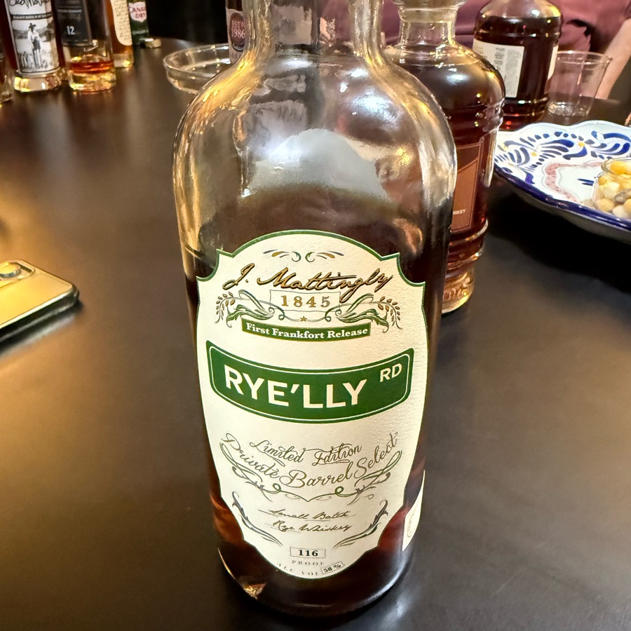 J. Mattingly Rye'lly Rd LE Private Barrel Select