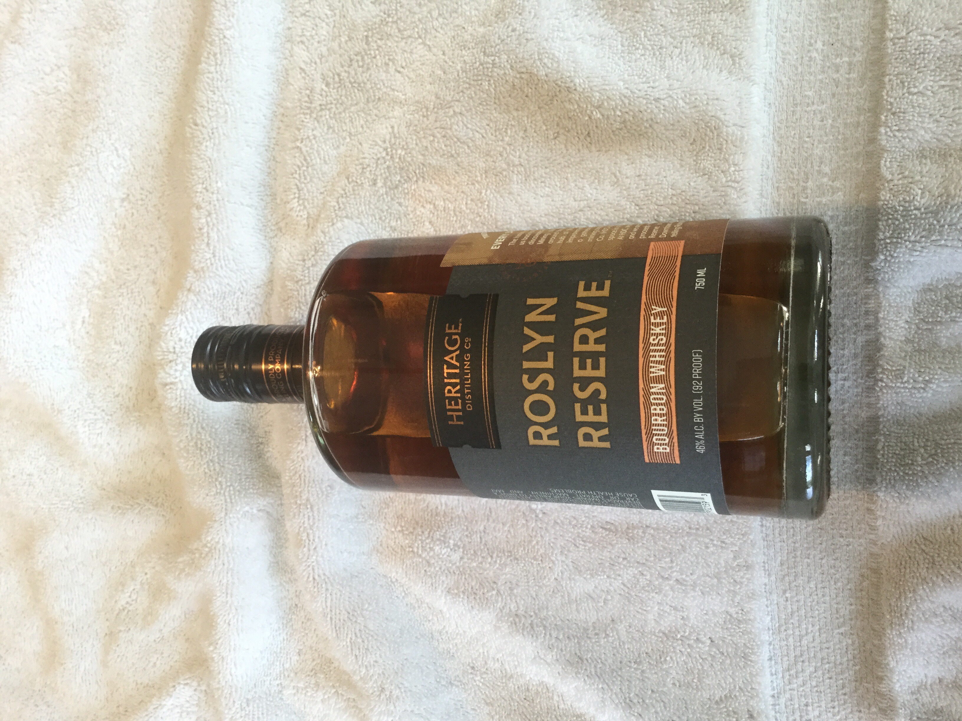 Heritage Distilling Co Roslyn Reserve Bourbon Whiskey
