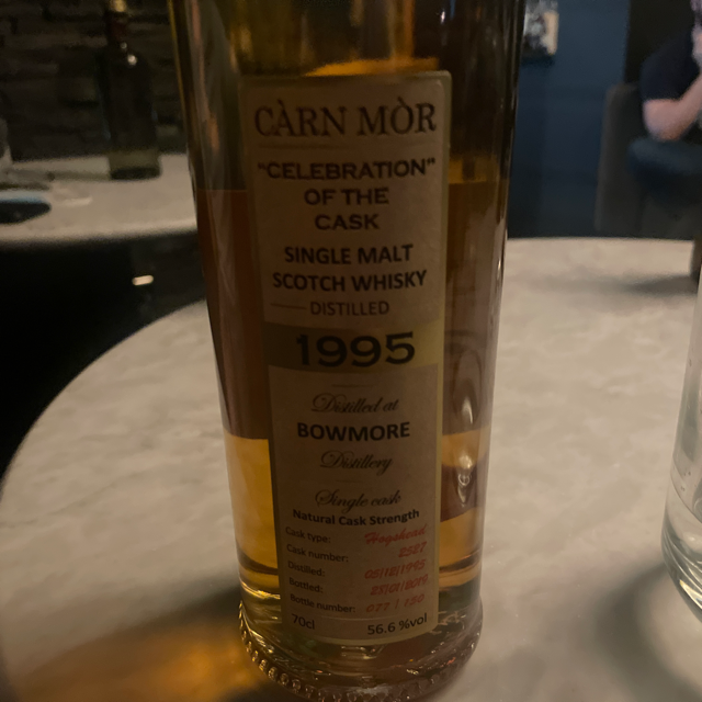 Bowmore carn mor 1995
