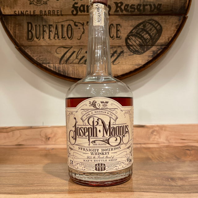 Joseph Magnus Hand Selected Straight Bourbon - Max's Bottle Shop