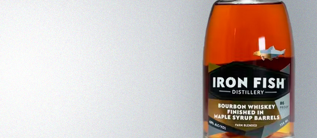 Iron Fish Bourbon Finished in Maple Syrup Barrels