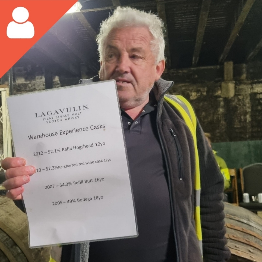 2007 Lagavulin 16 (refill sherry butt, Lagavulin Warehouse Experience 2023)