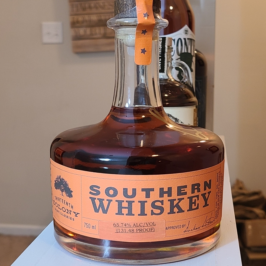 13th Colony Cask Strength Southern Whiskey